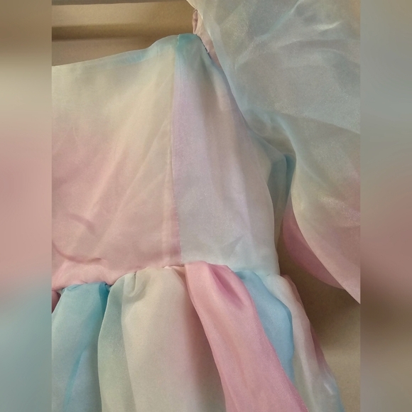 Handmade SELKIE Replica  Rainbow Puff Dress - Picture 5 of 7